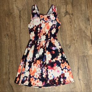 Floral A-Line Dress